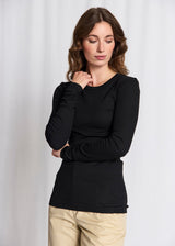 BS Margrethe Långärmad T-Shirt - Black