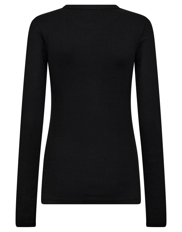 BS Margrethe Långärmad T-Shirt - Black