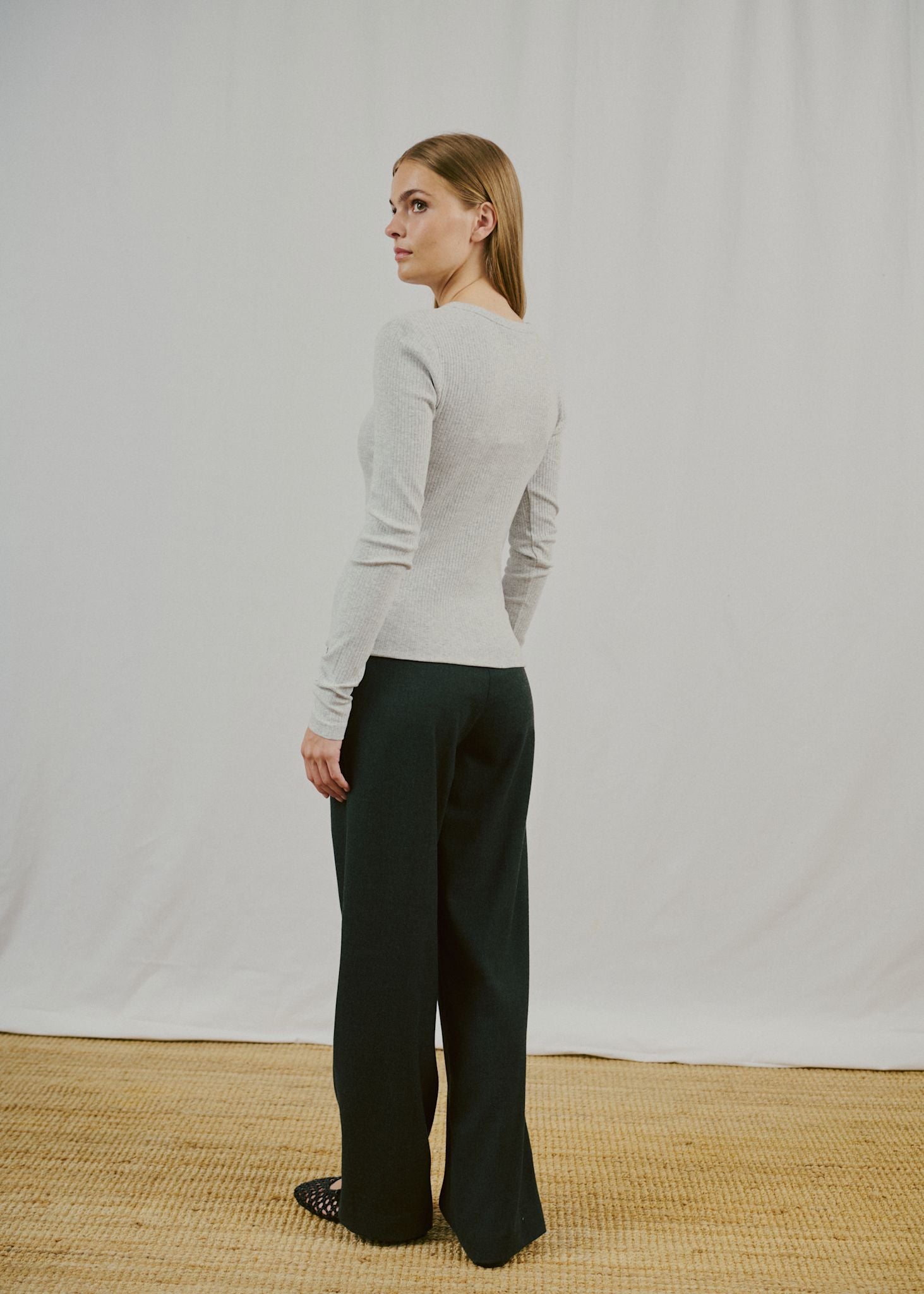 BS Margrethe Långärmad T-Shirt - Light Grey