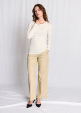 BS Margrethe Långärmad T-Shirt - Off White