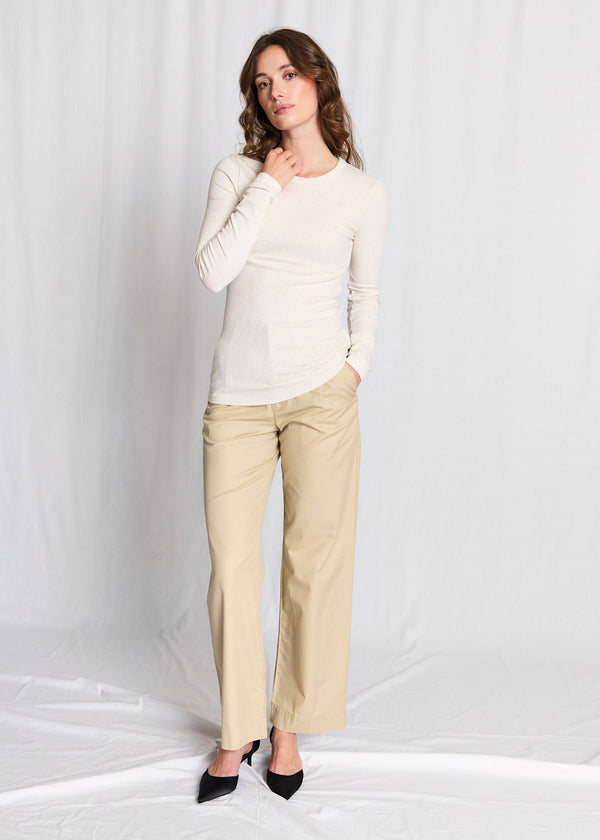 BS Margrethe Långärmad T-Shirt - Off White