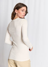 BS Margrethe Långärmad T-Shirt - Off White