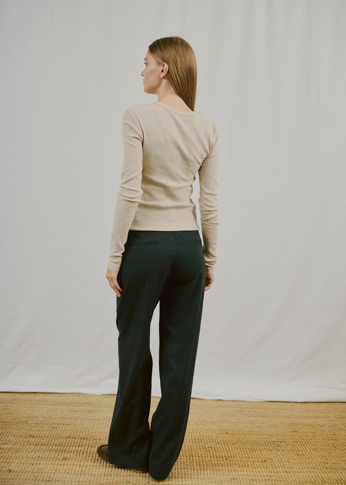 BS Margrethe Långärmad T-Shirt - Sand