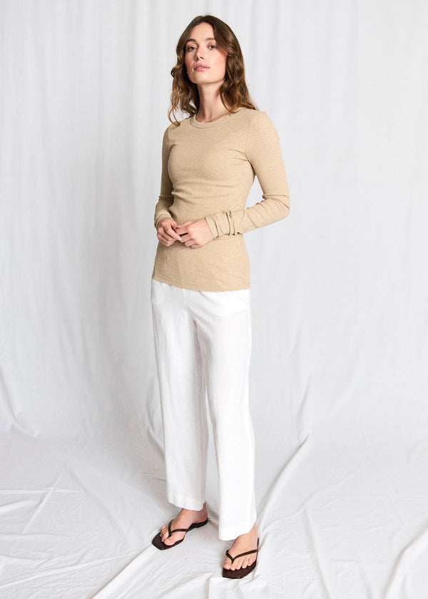 BS Margrethe Långärmad T-Shirt - Sand