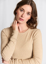 BS Margrethe Långärmad T-Shirt - Sand