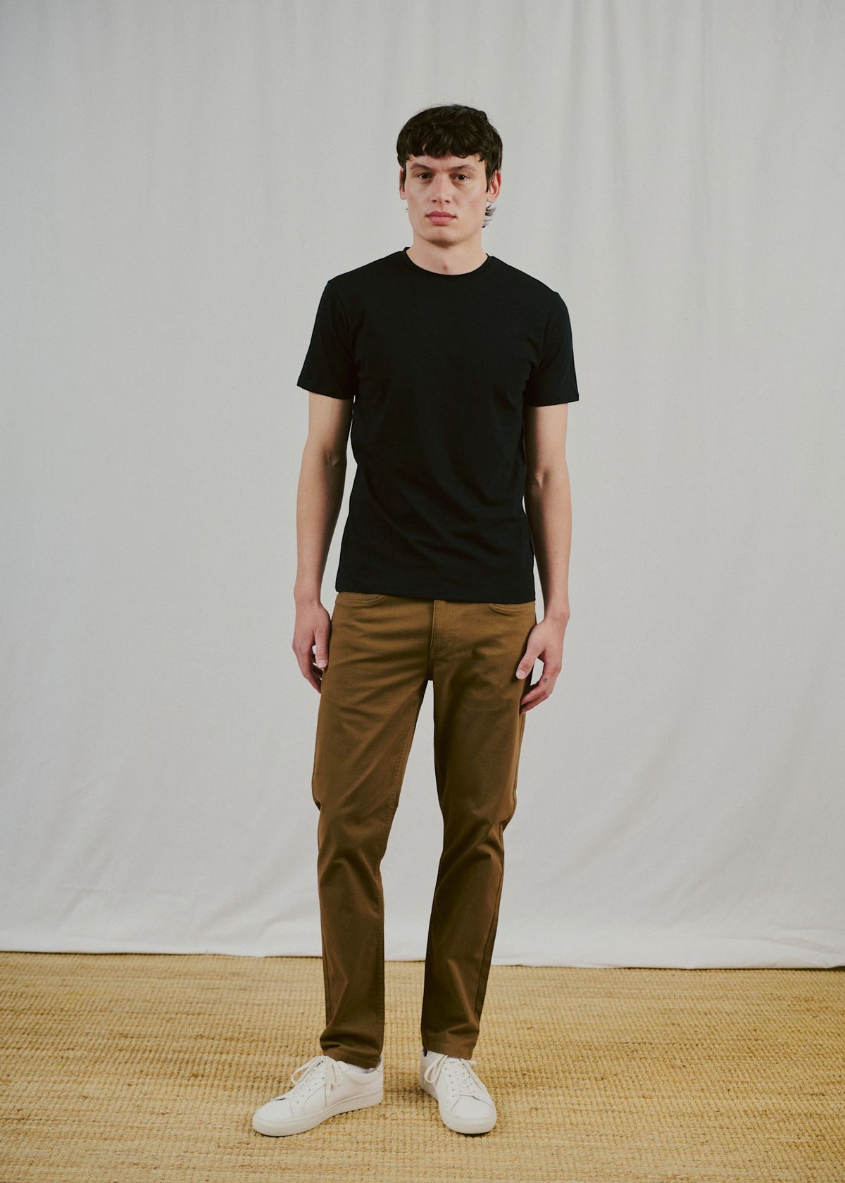 BS Antiqua Regular Fit T-Shirt - Black