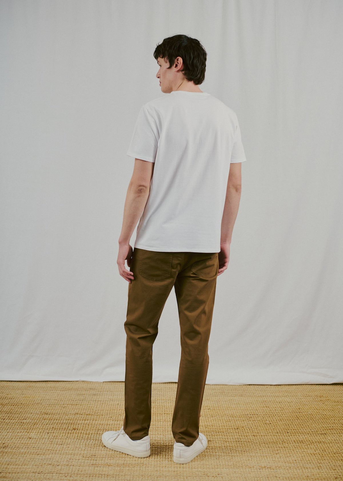 BS Antiqua Regular Fit T-shirt - Vit