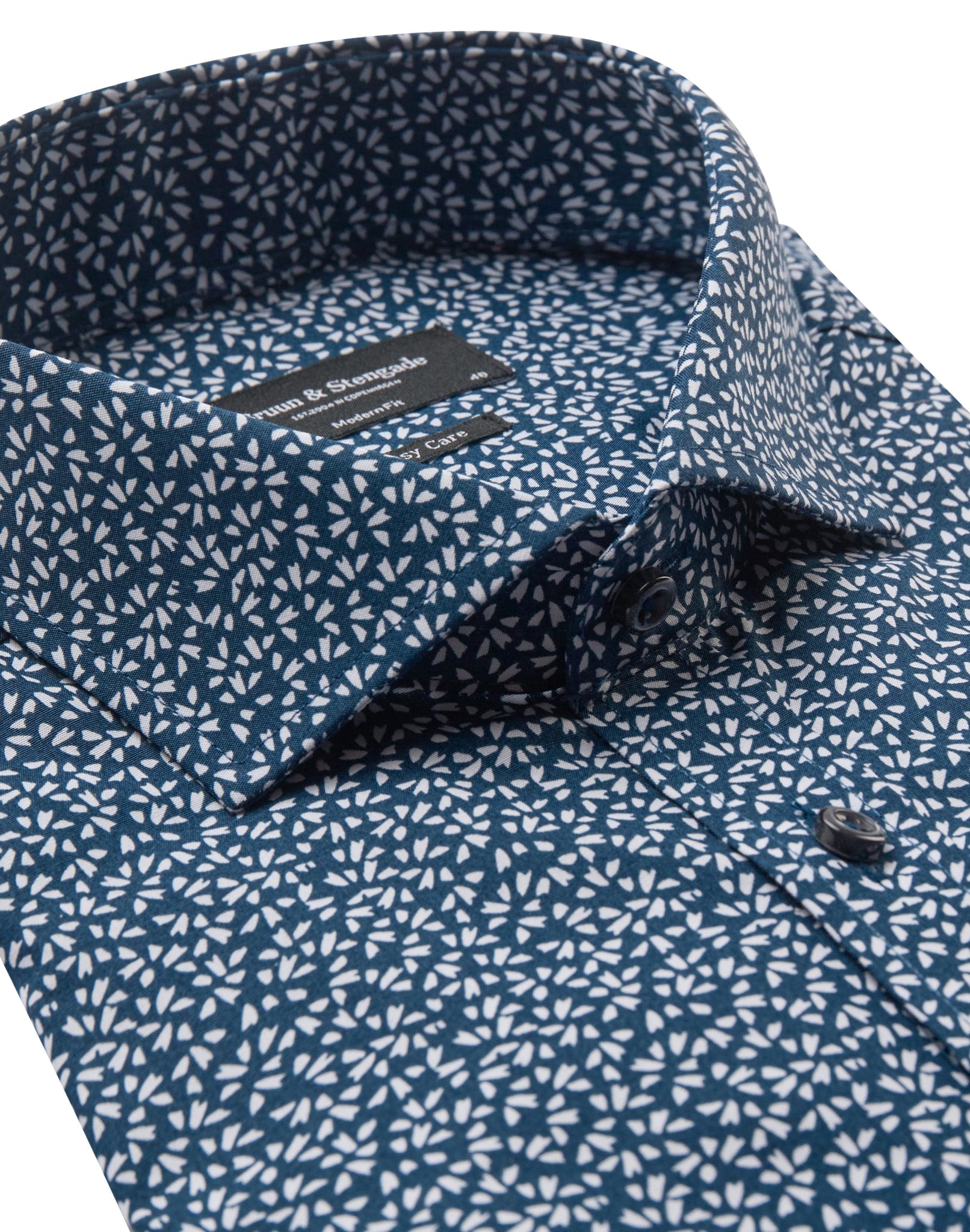 BS Alan Modern Fit Skjorta - Navy