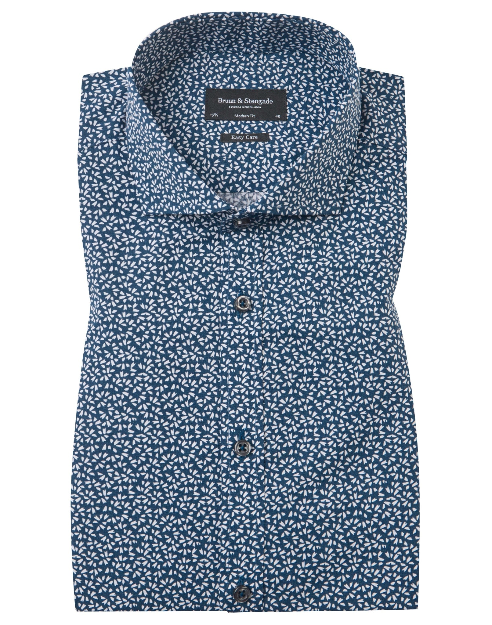BS Alan Modern Fit Skjorta - Navy