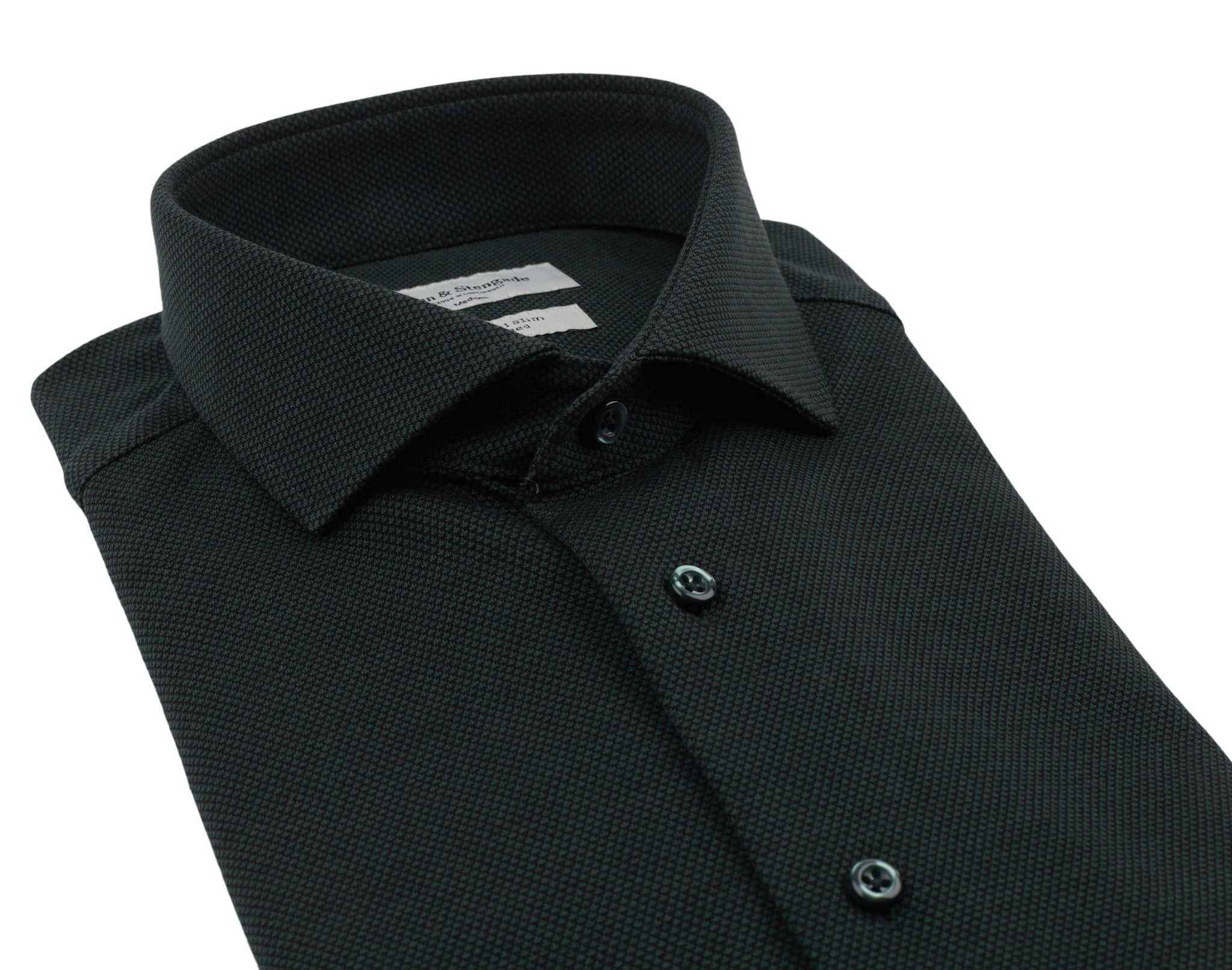 BS Alaphilippe Slim Fit Skjorta - Green