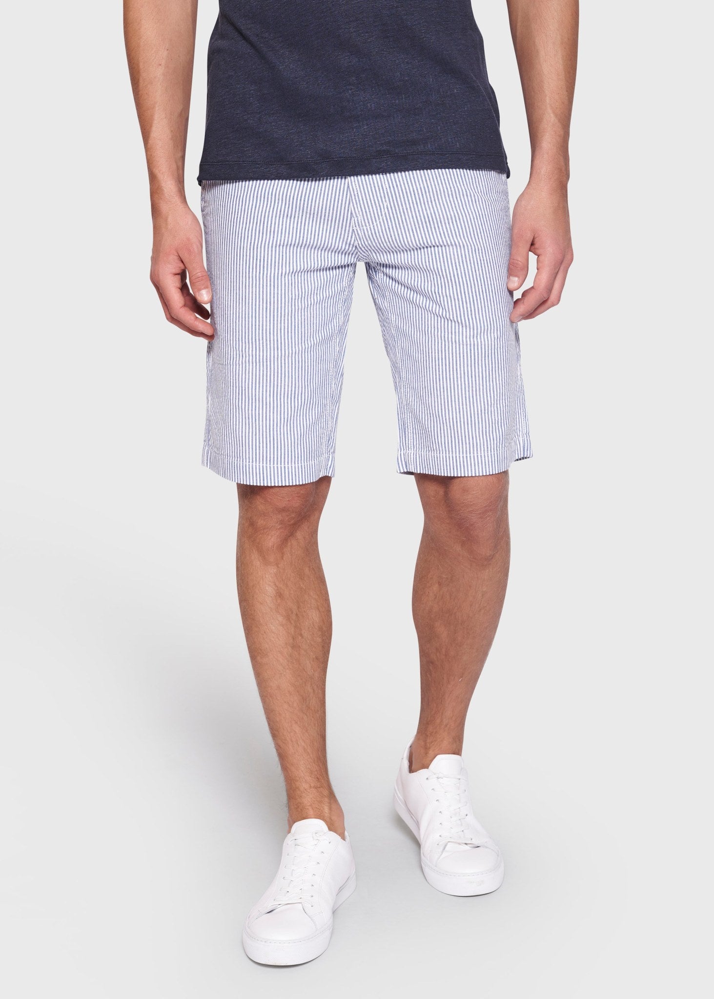 BS Aldrin Slim Fit Shorts - Blå
