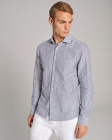 BS Fernando Casual Modern Fit Skjorta - Blue/White