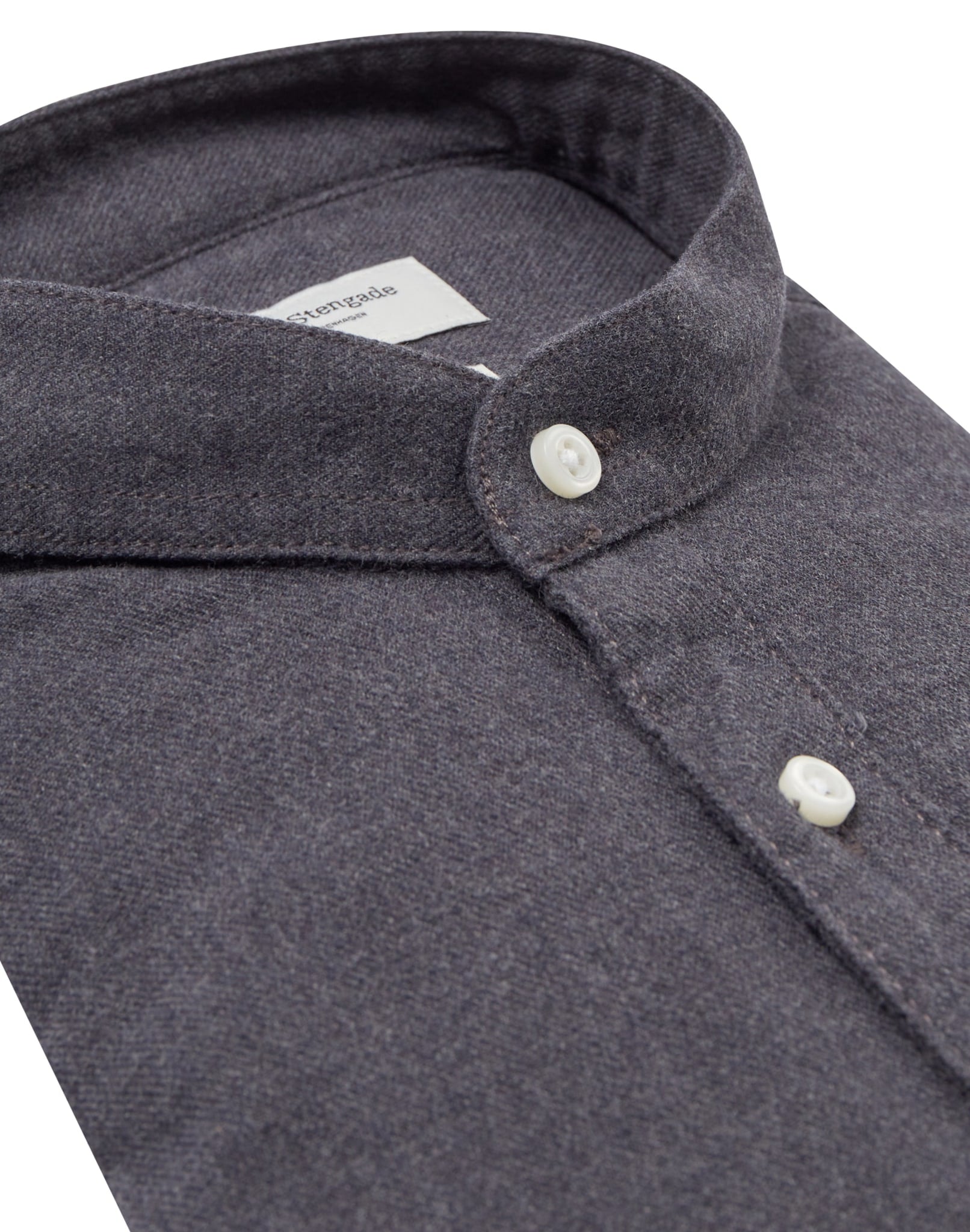 BS Amadou Casual Slim Fit Skjorta - Dark Grey