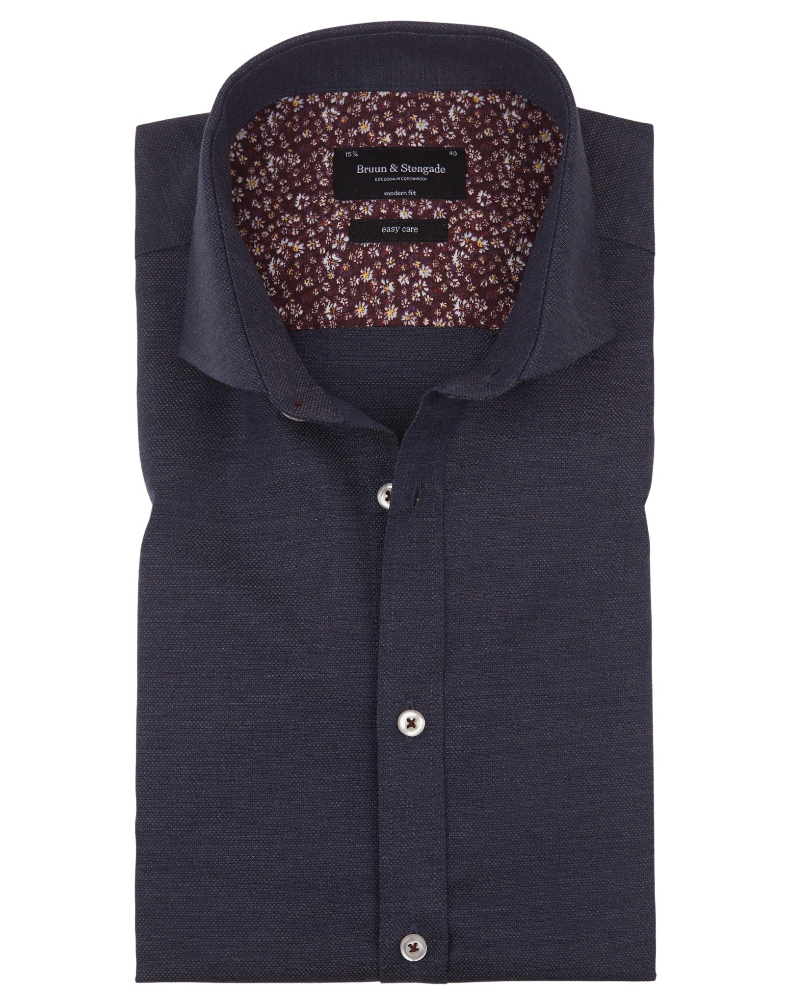 BS Ancelotti Modern Fit Skjorta - Thunder