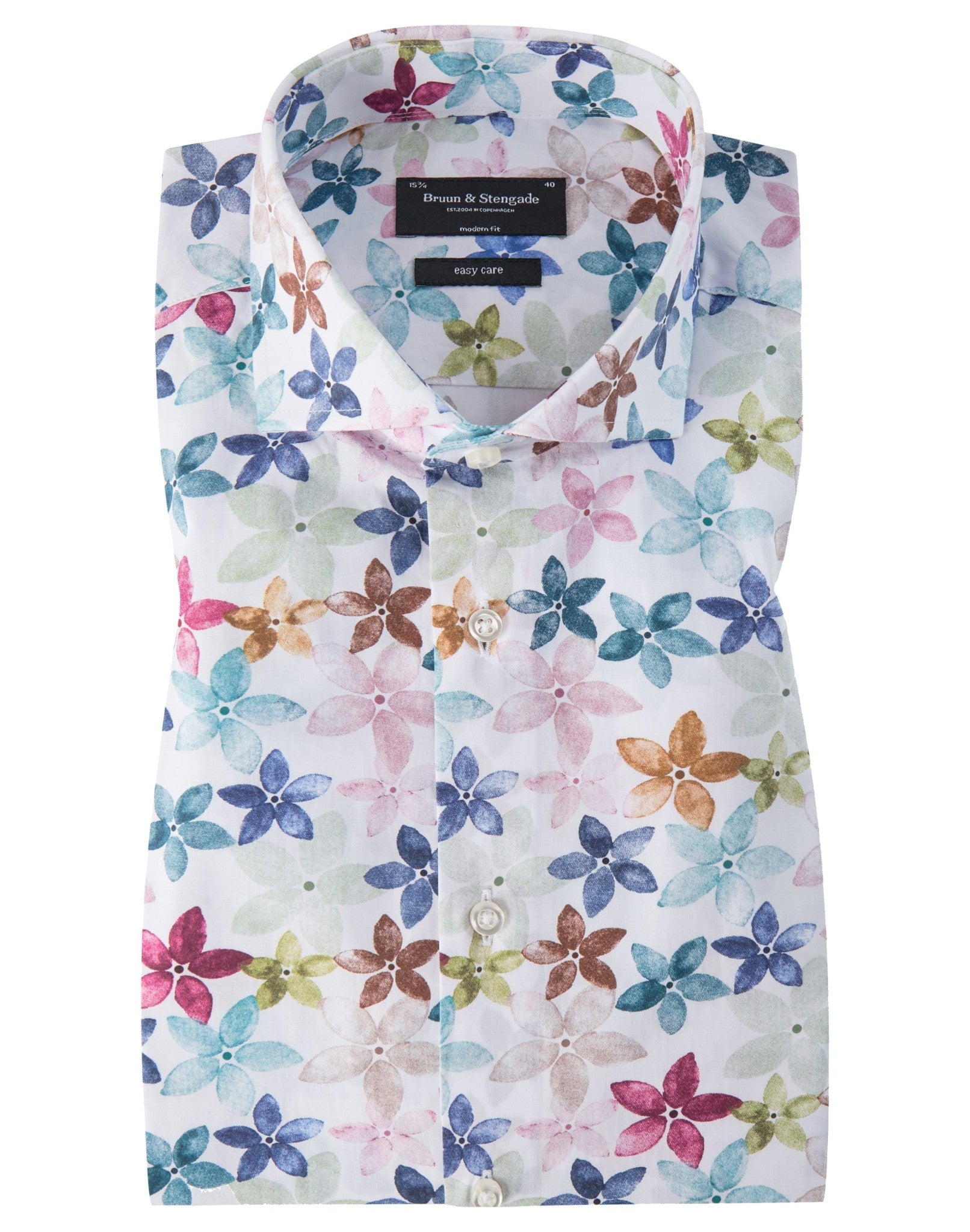 BS Ansu Modern Fit Skjorta - White