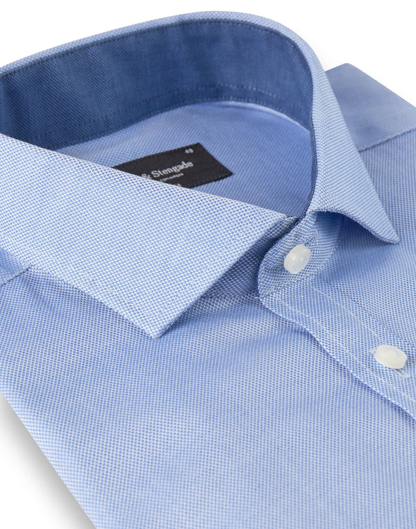 BS Ash Modern Fit Skjorta - Blue