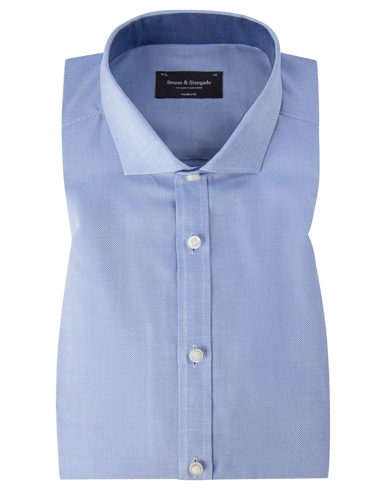 BS Ash Modern Fit Skjorta - Blue