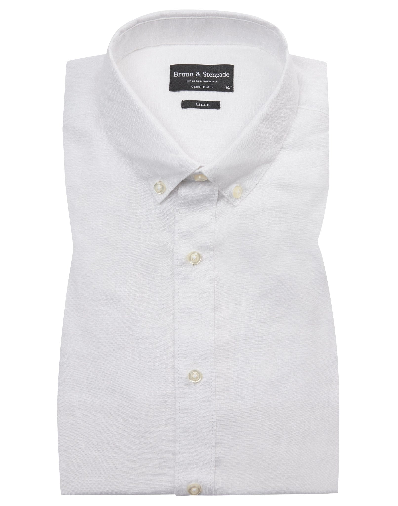 BS Carlos Casual Modern Fit Skjorta - White