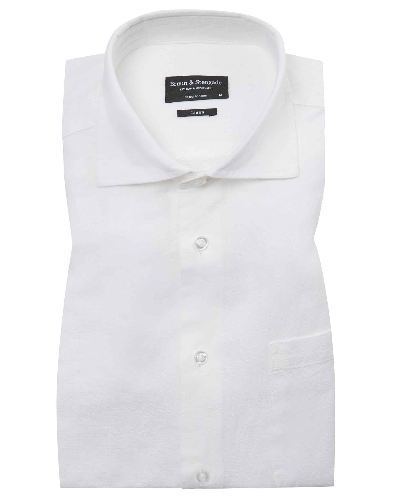 BS Daniel Casual Modern Fit Skjorta - Vit