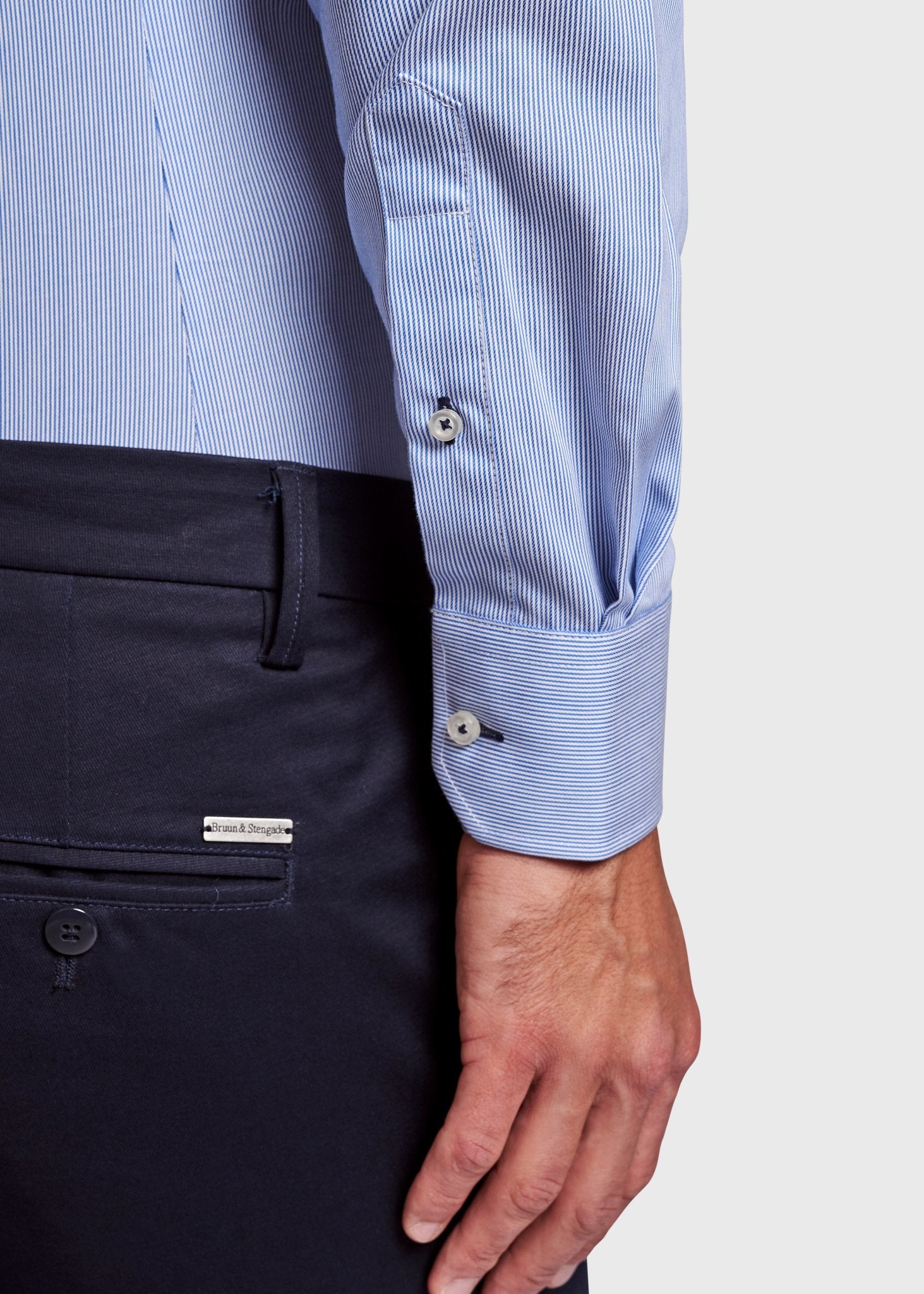 BS Gary Slim Fit Skjorta - Blue