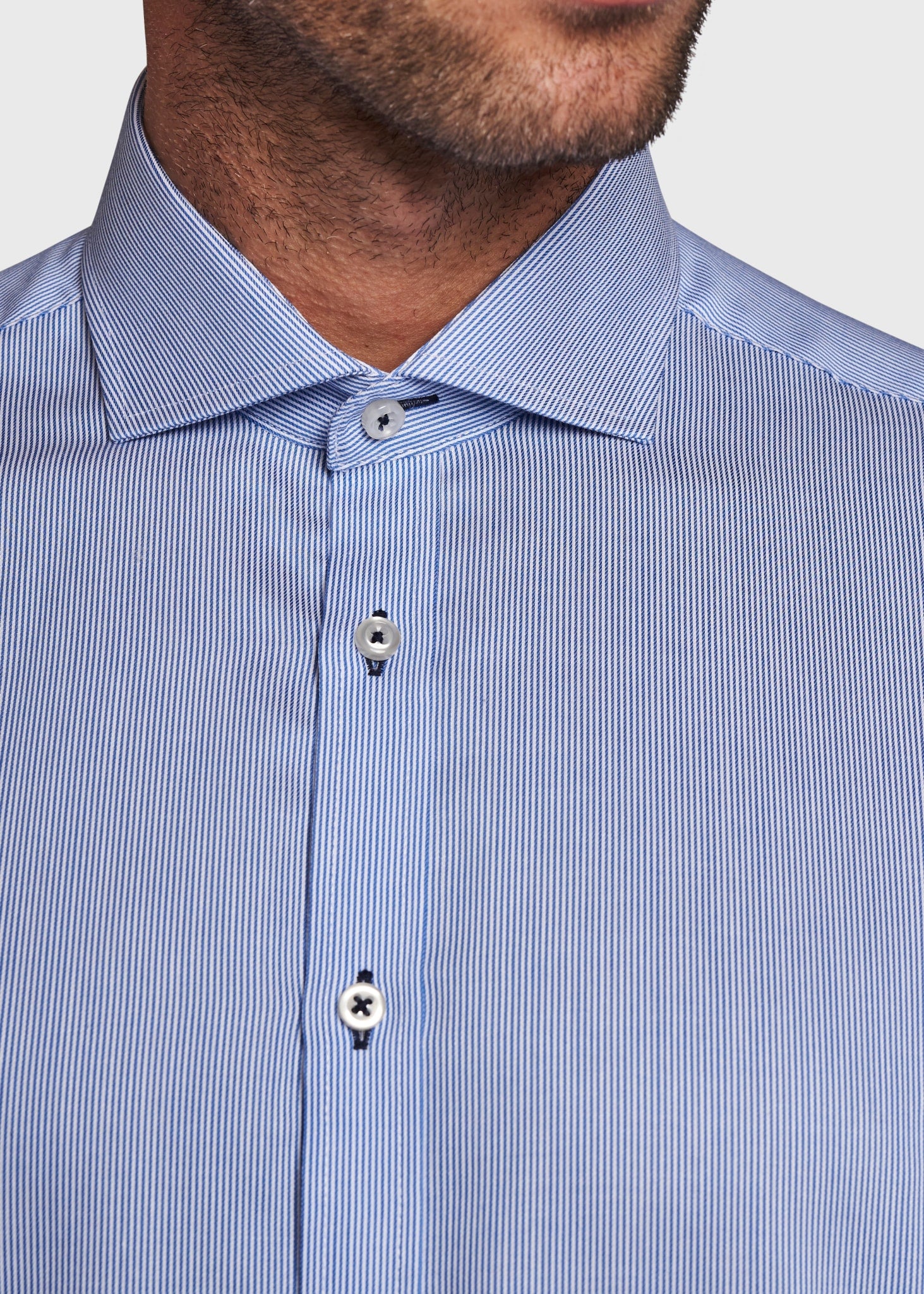 BS Gary Slim Fit Skjorta - Blue