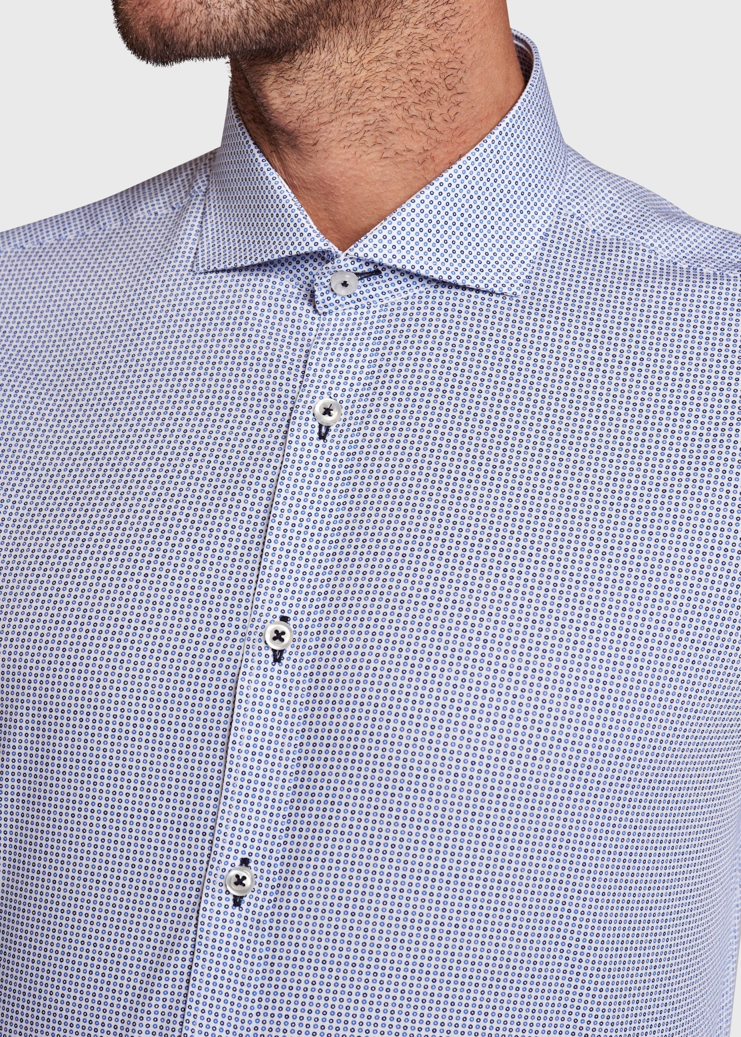BS Mina Modern Fit Skjorta - Blue