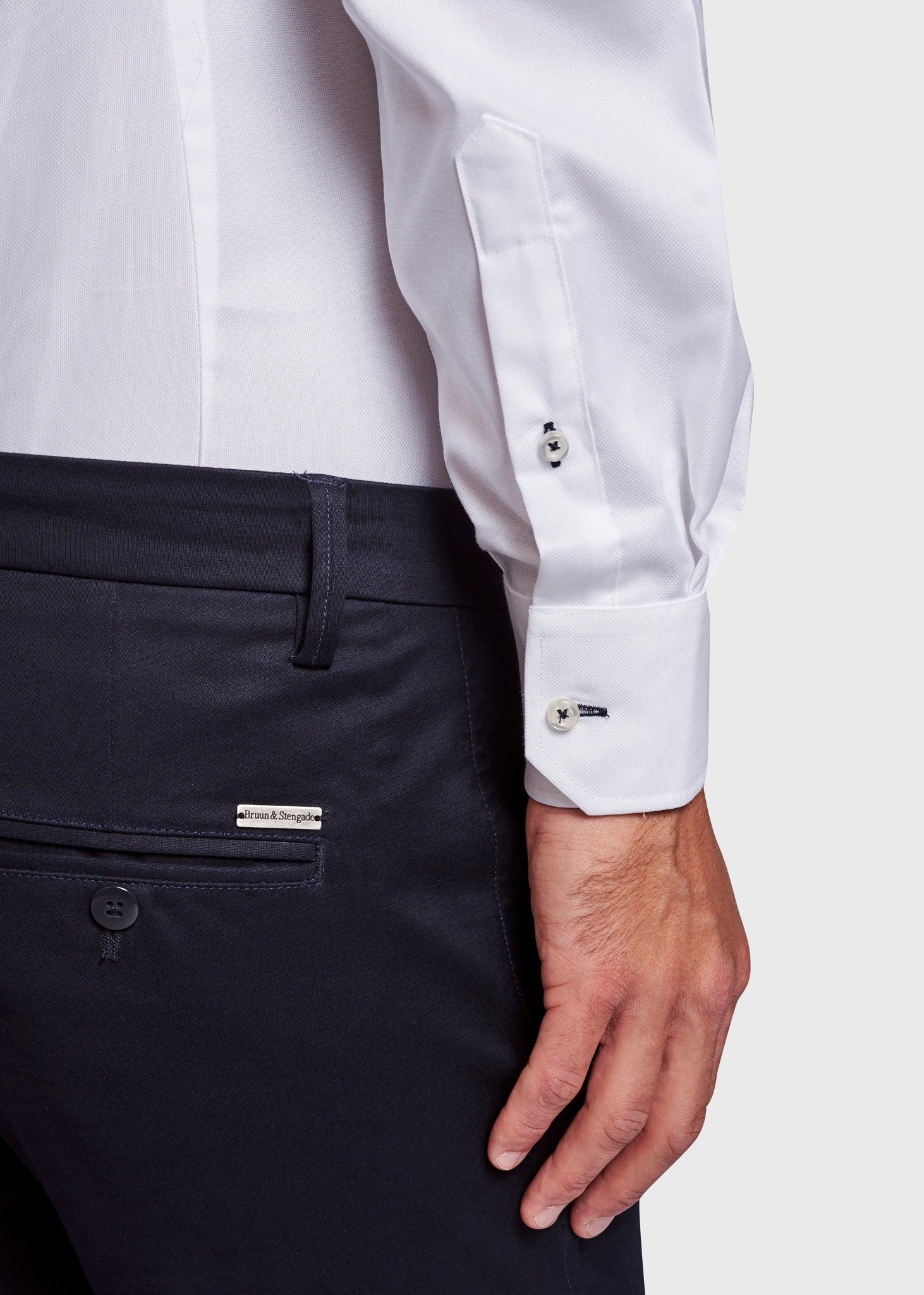 BS Ricci Modern Fit Skjorta - White