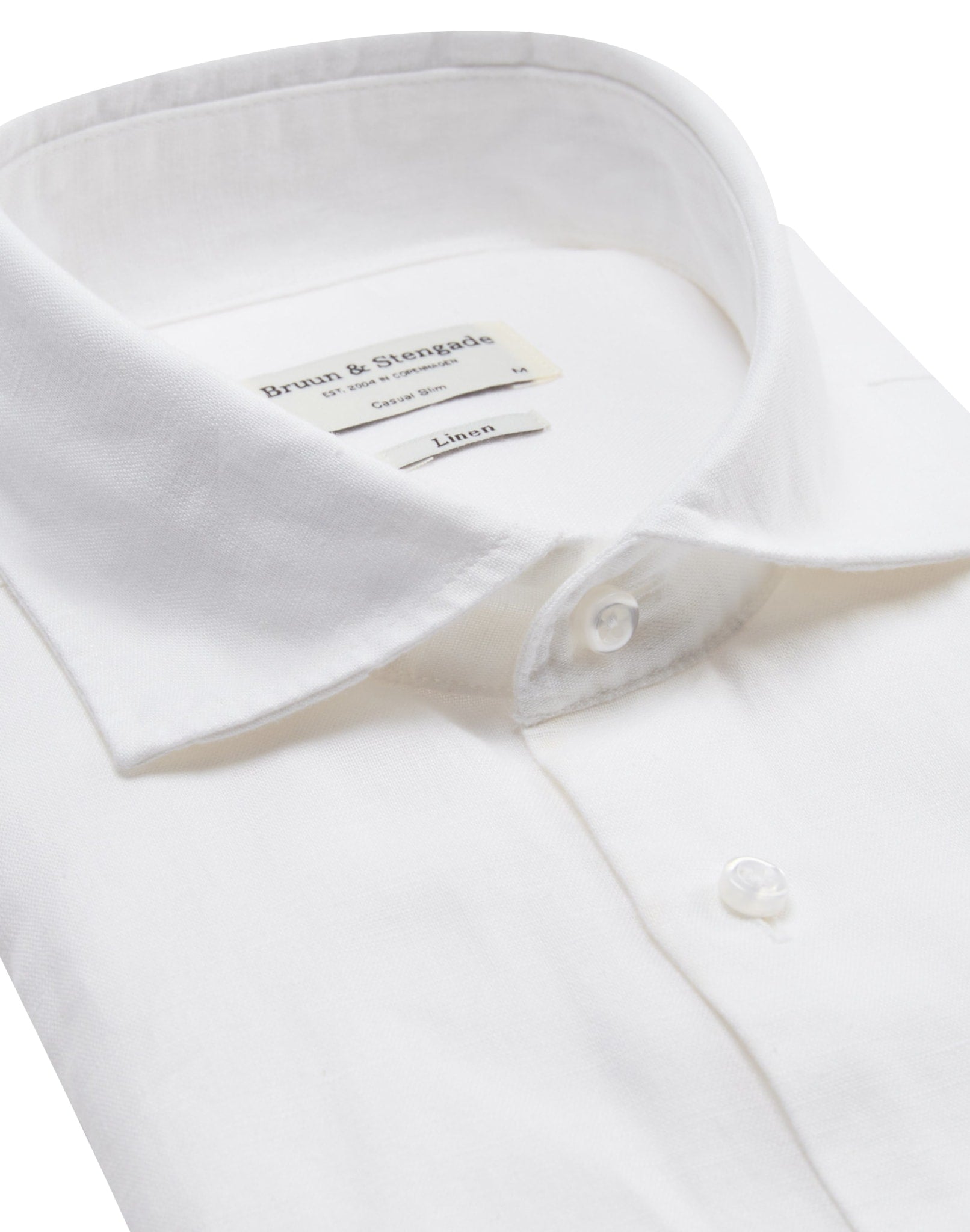 BS Ricciardo Casual Slim Fit Skjorta - White