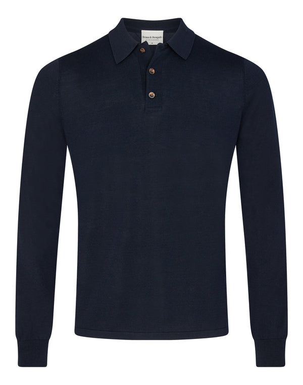 BS Roe Regular Fit Sticka - Navy