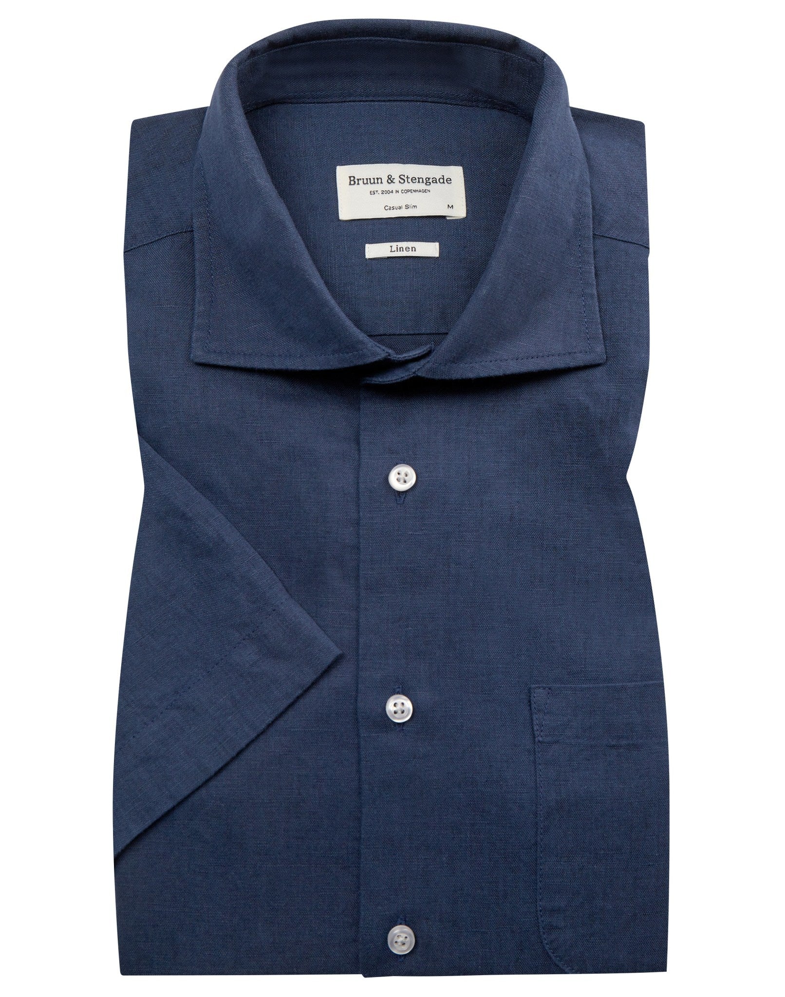 BS Verstappen Casual Slim Fit Skjorta - Navy