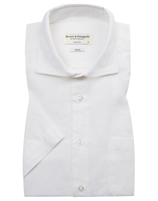 BS Verstappen Casual Slim Fit Skjorta - White