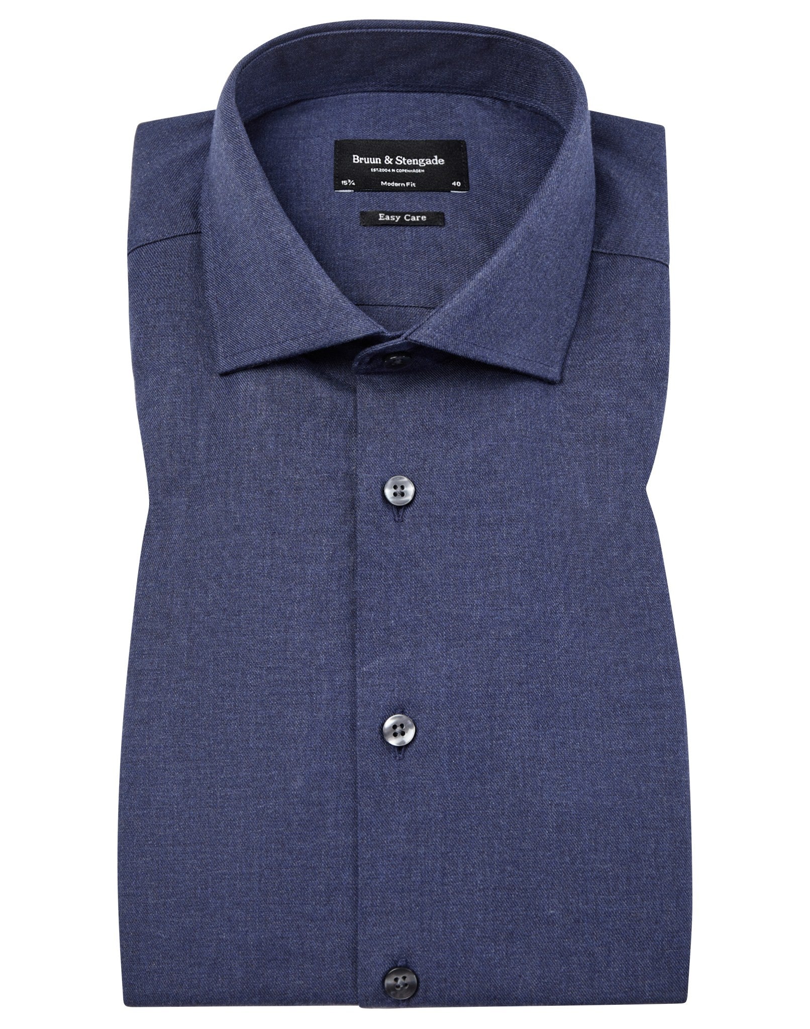 BS Baldini modern fit Skjorta - Dark Blue