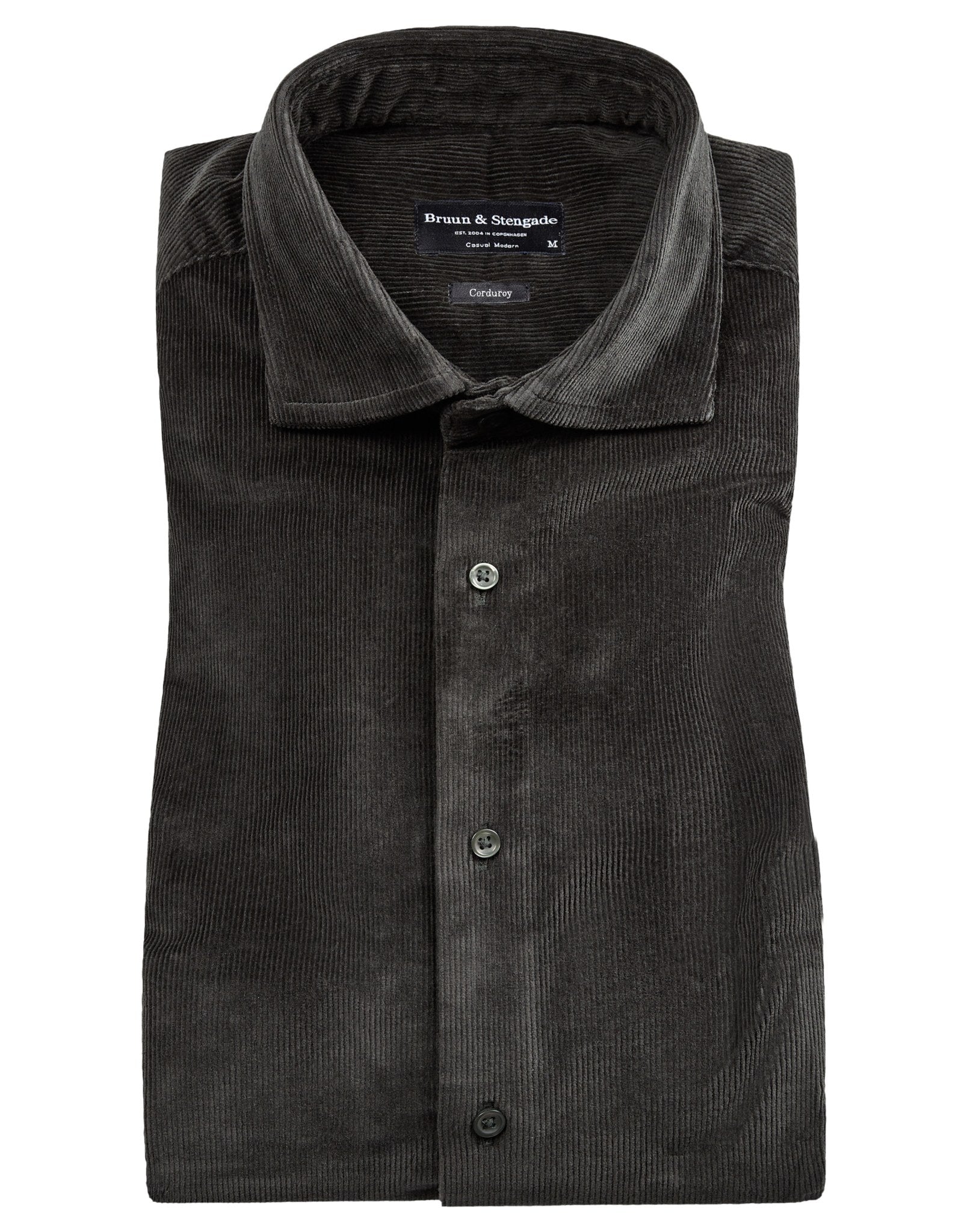 BS Horten casual modern fit Skjorta - Grön