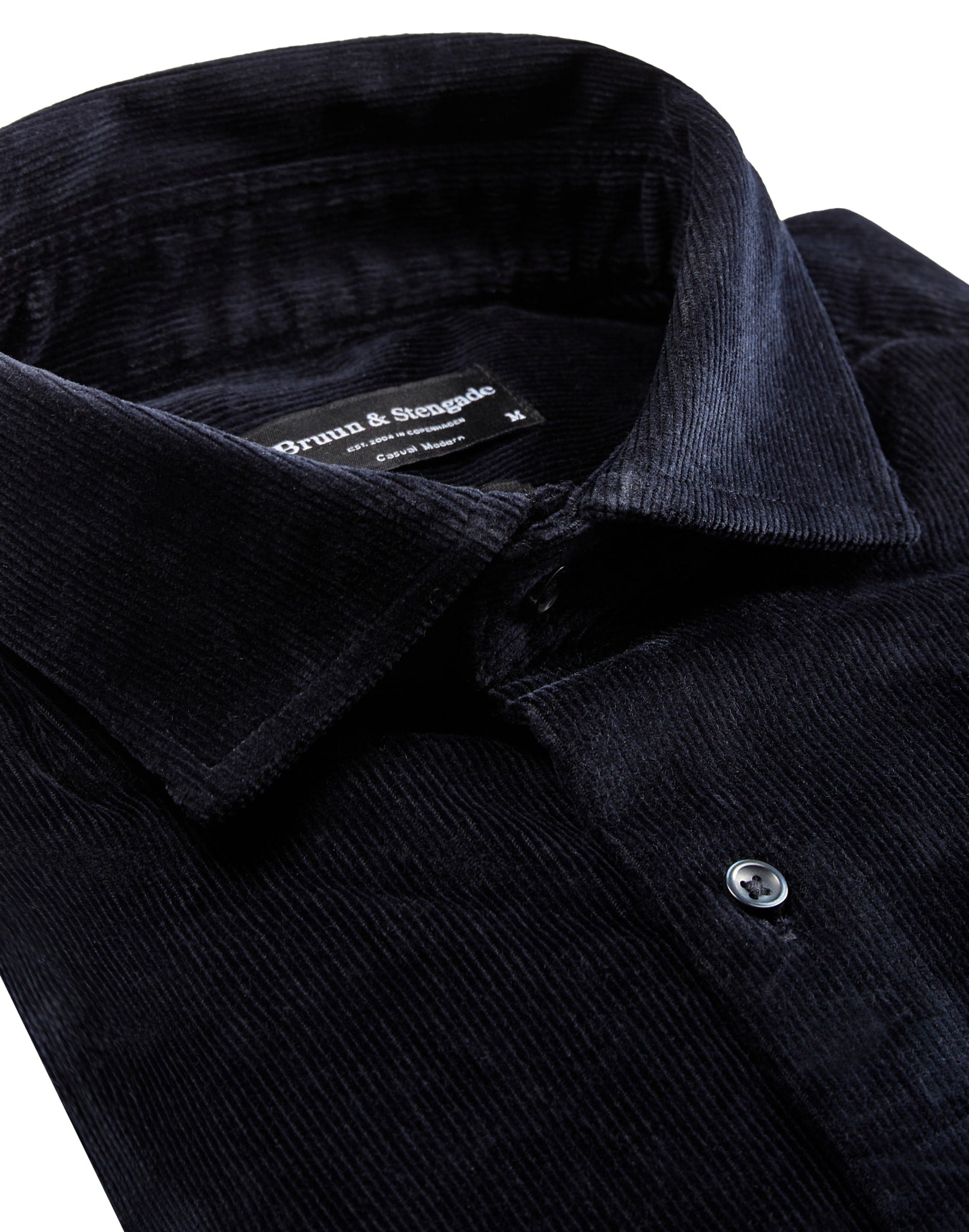 BS Horten casual modern fit Skjorta - Marinblå