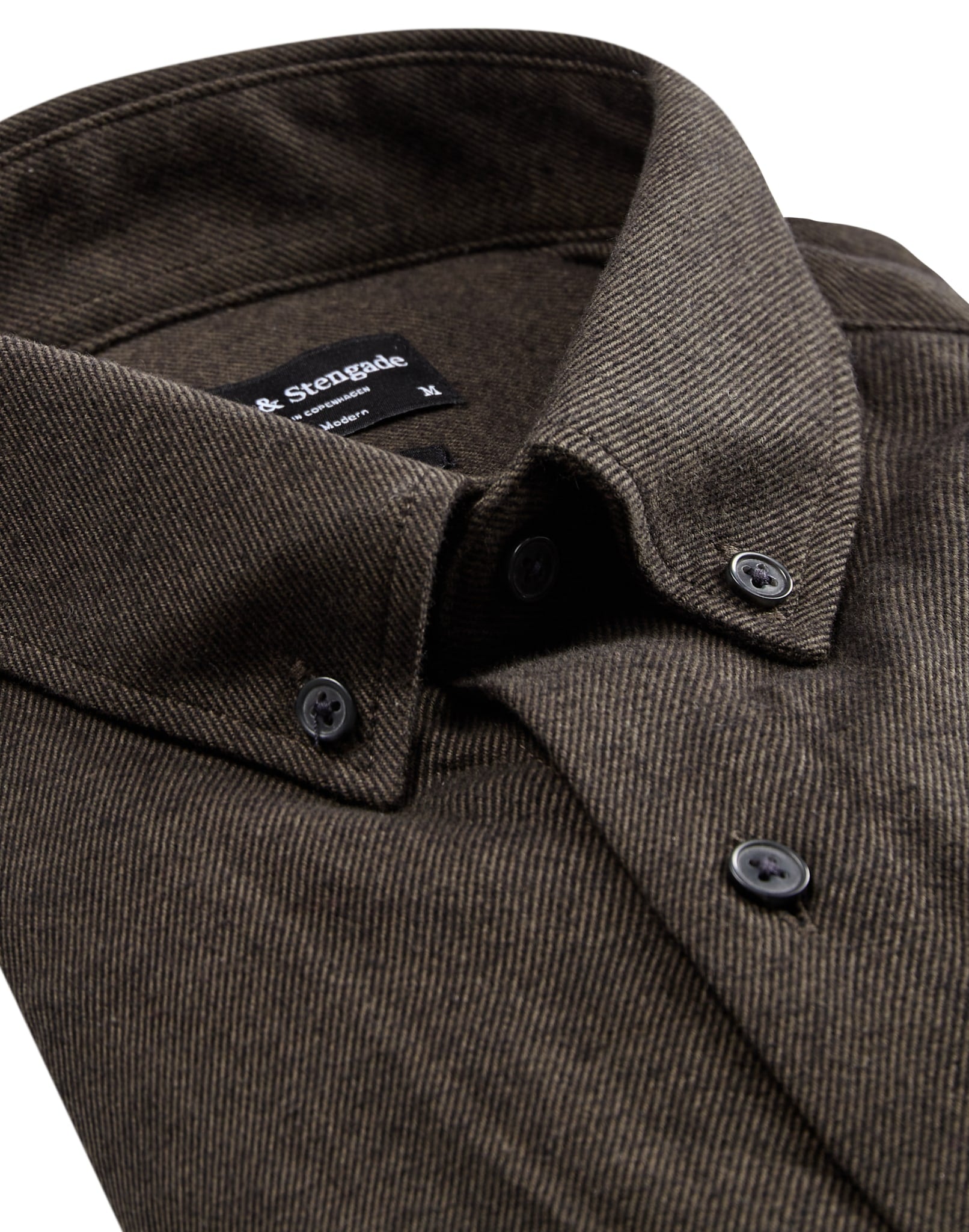 BS Oslo casual modern fit Skjorta - Dark Green