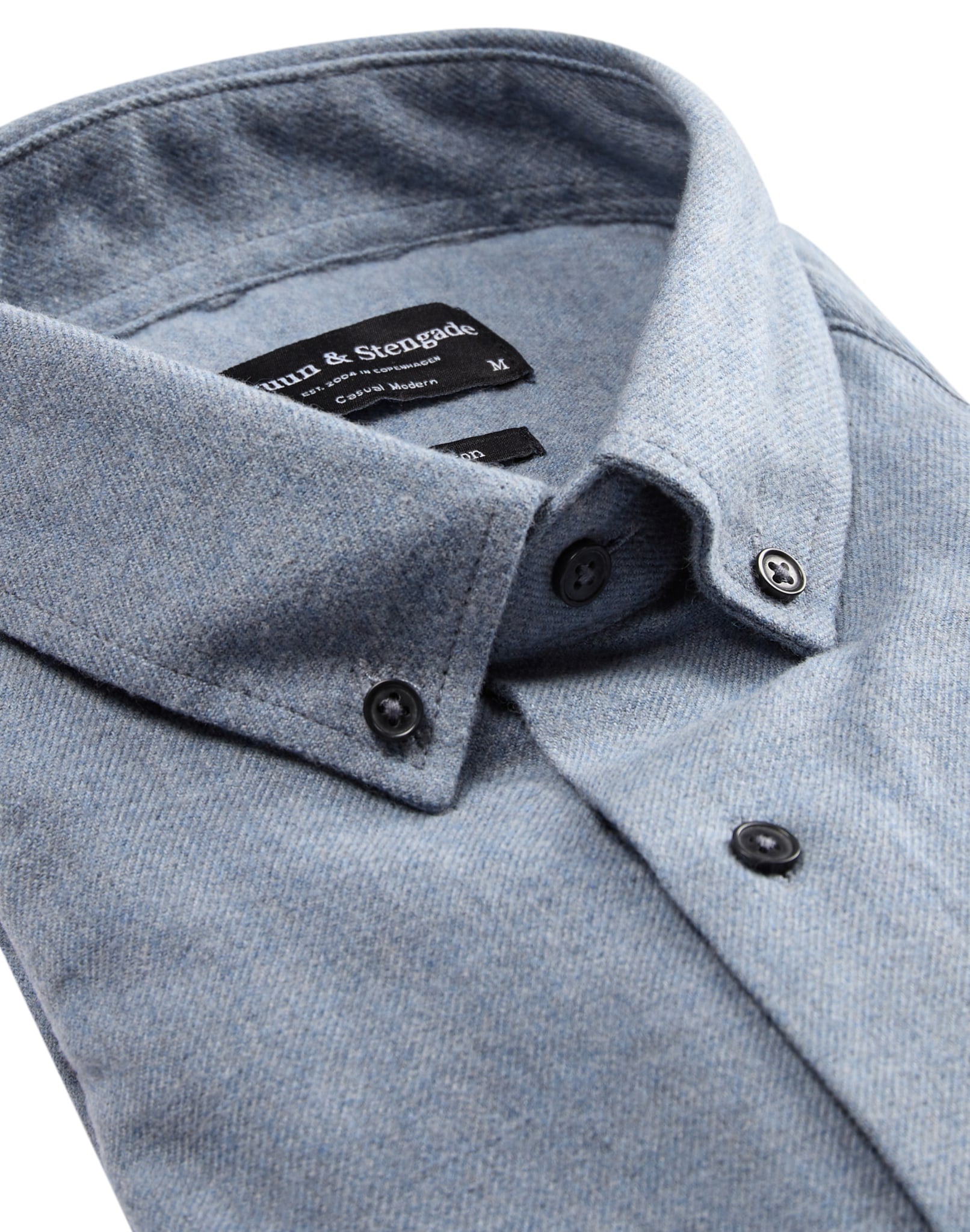 BS Oslo casual modern fit Skjorta - Ljusblå