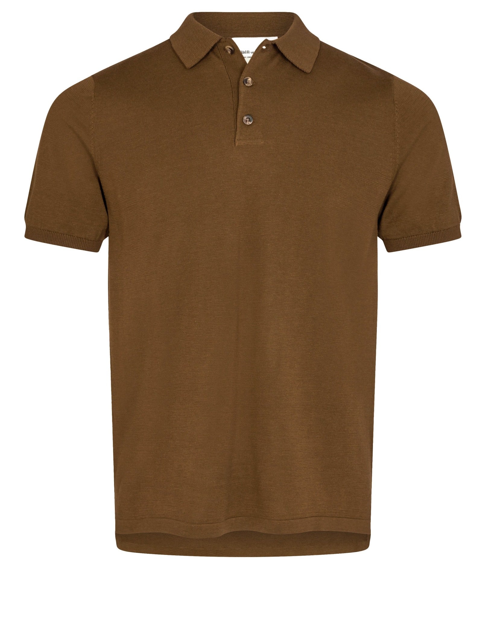 BS Webster Regular Fit Pikétröja - Ockra