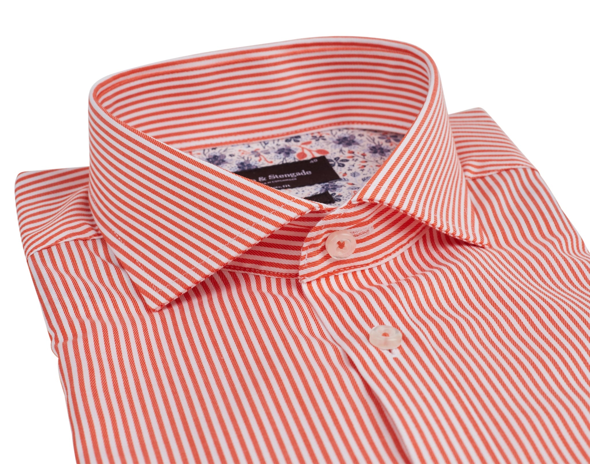 BS Babel Modern Fit Skjorta - Orange