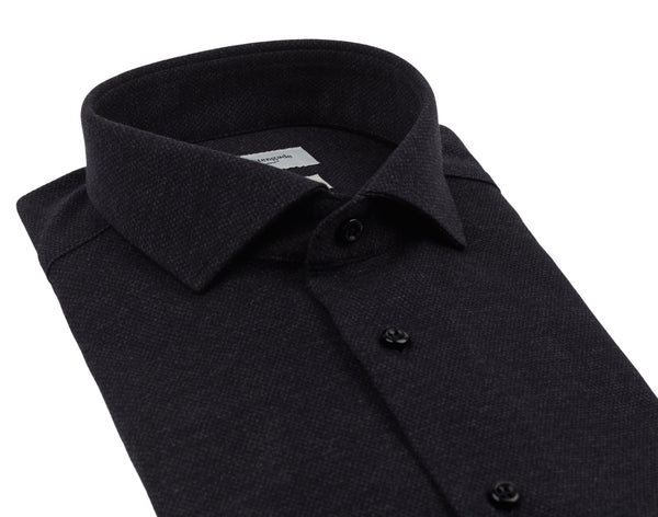 BS Bardet Slim Fit Skjorta - Dark Blue