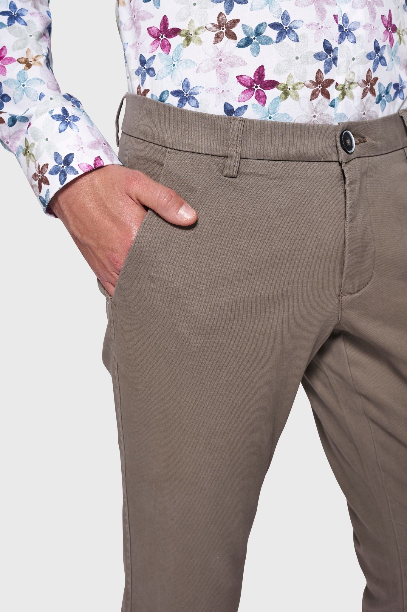 BS Barney Slim Fit Chinos - Sand