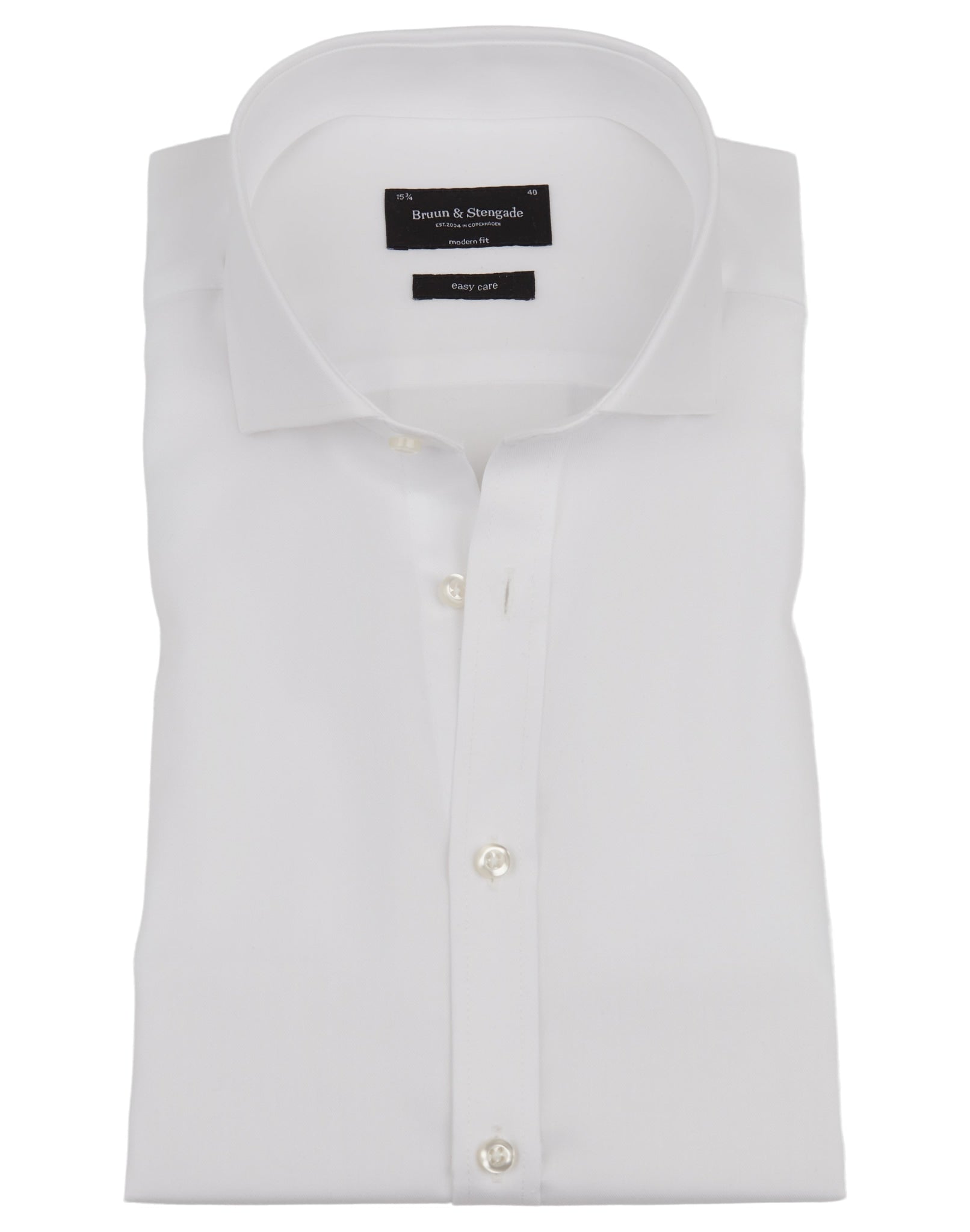 BS Bradley Modern Fit Skjorta - White