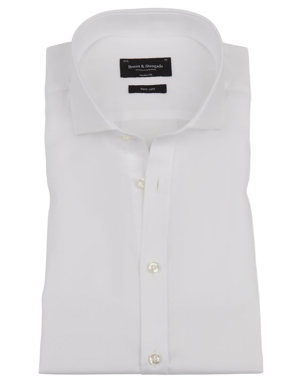 BS Bradley Modern Fit Skjorta - White