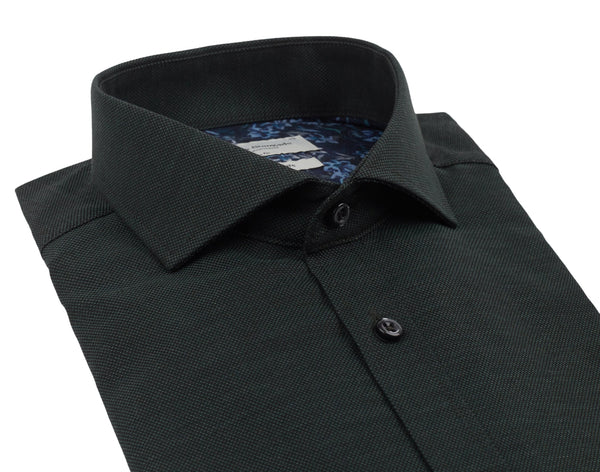 BS Case Slim Fit Skjorta - Dark Green