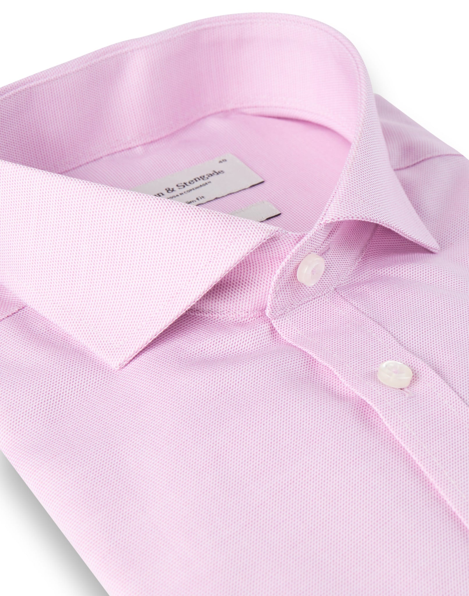 BS Coletti Slim Fit Skjorta - Rosa