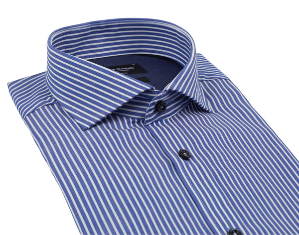 BS Dahoud Modern Fit Skjorta - Blue
