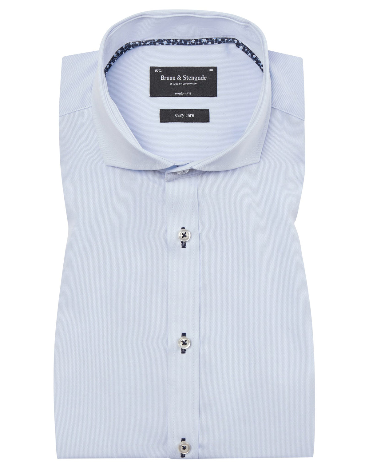 BS Djemba Modern Fit Skjorta Ljusblå - Light Blue