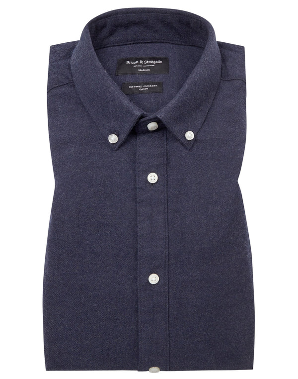 BS Ebruma Casual Modern Fit Skjorta - Thunder