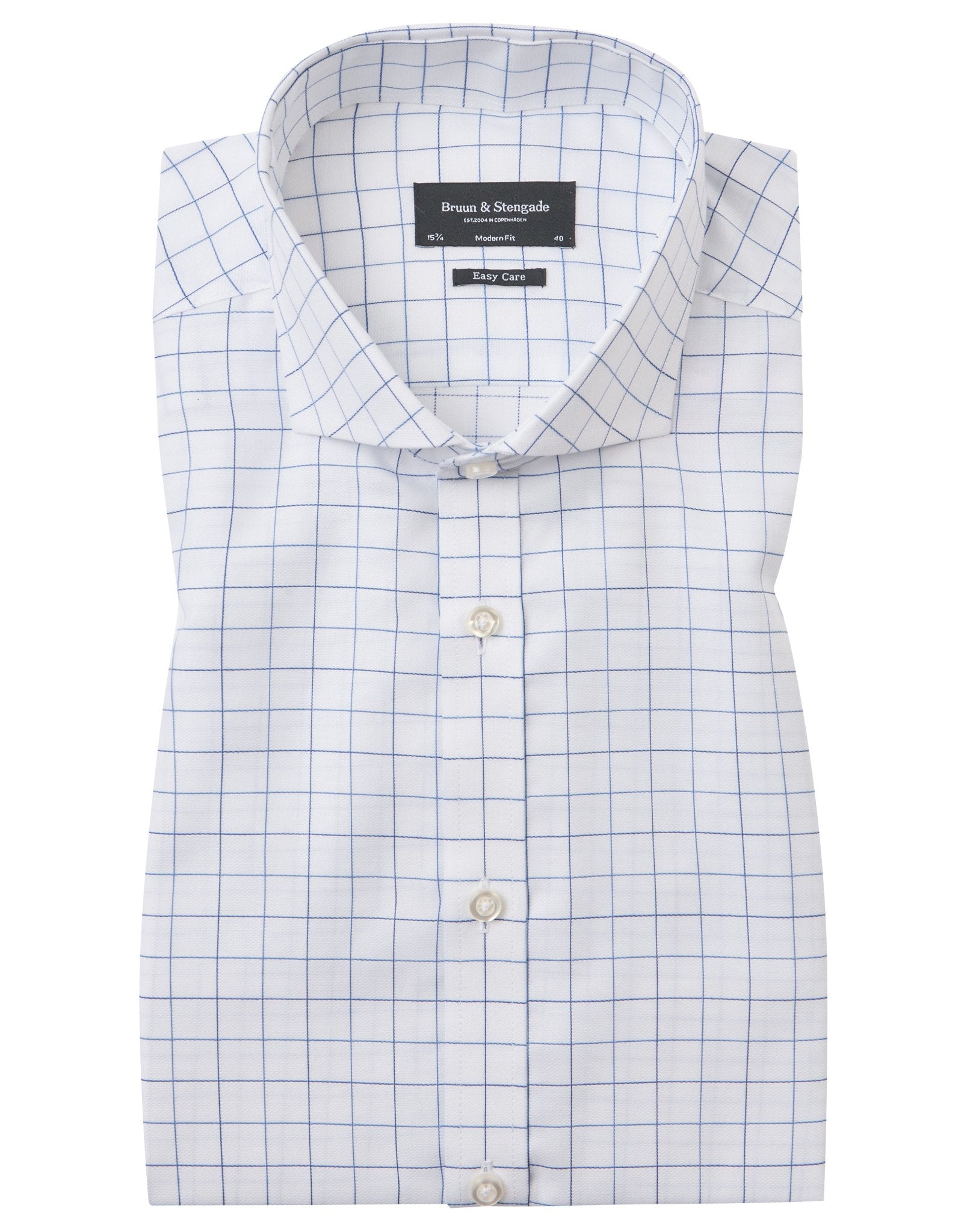 BS Elias Modern Fit Skjorta - White