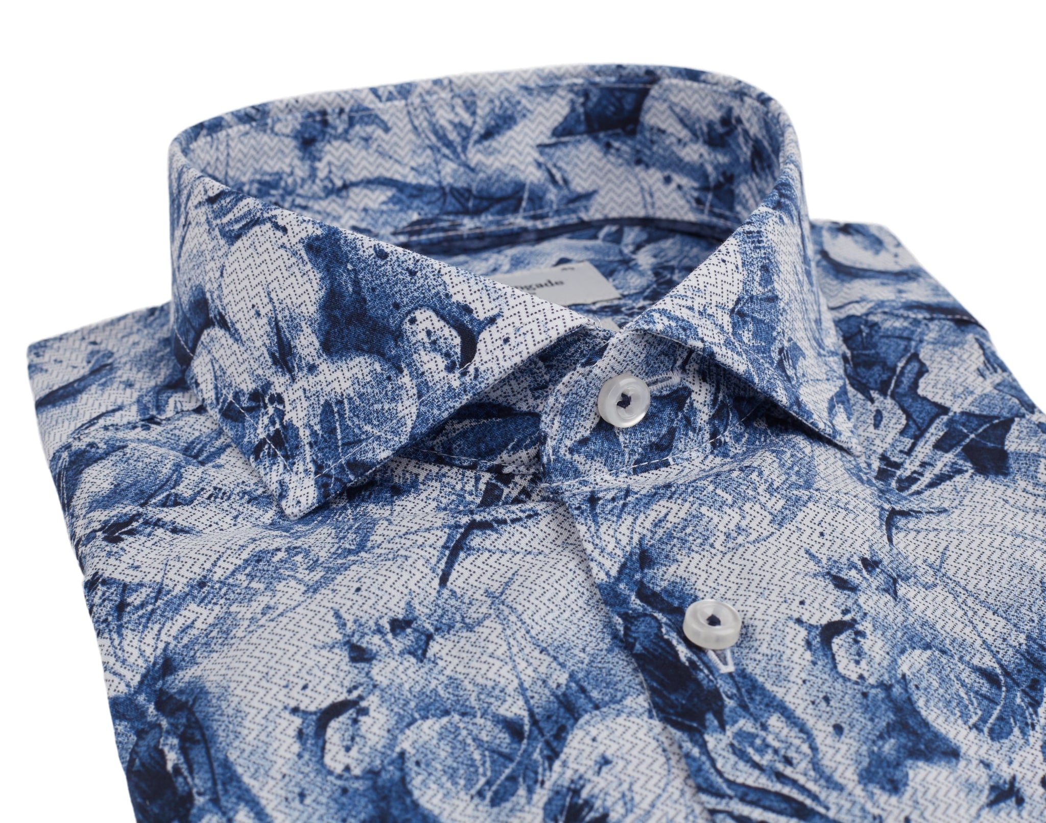 BS Elliott Slim Fit Skjorta - Blue