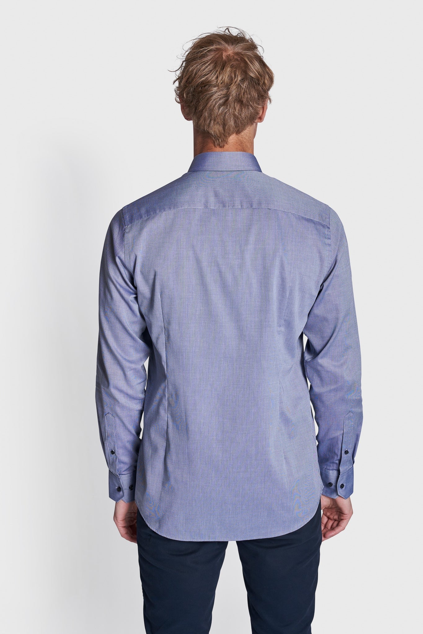 BS Felix Modern Fit Skjorta - Blå